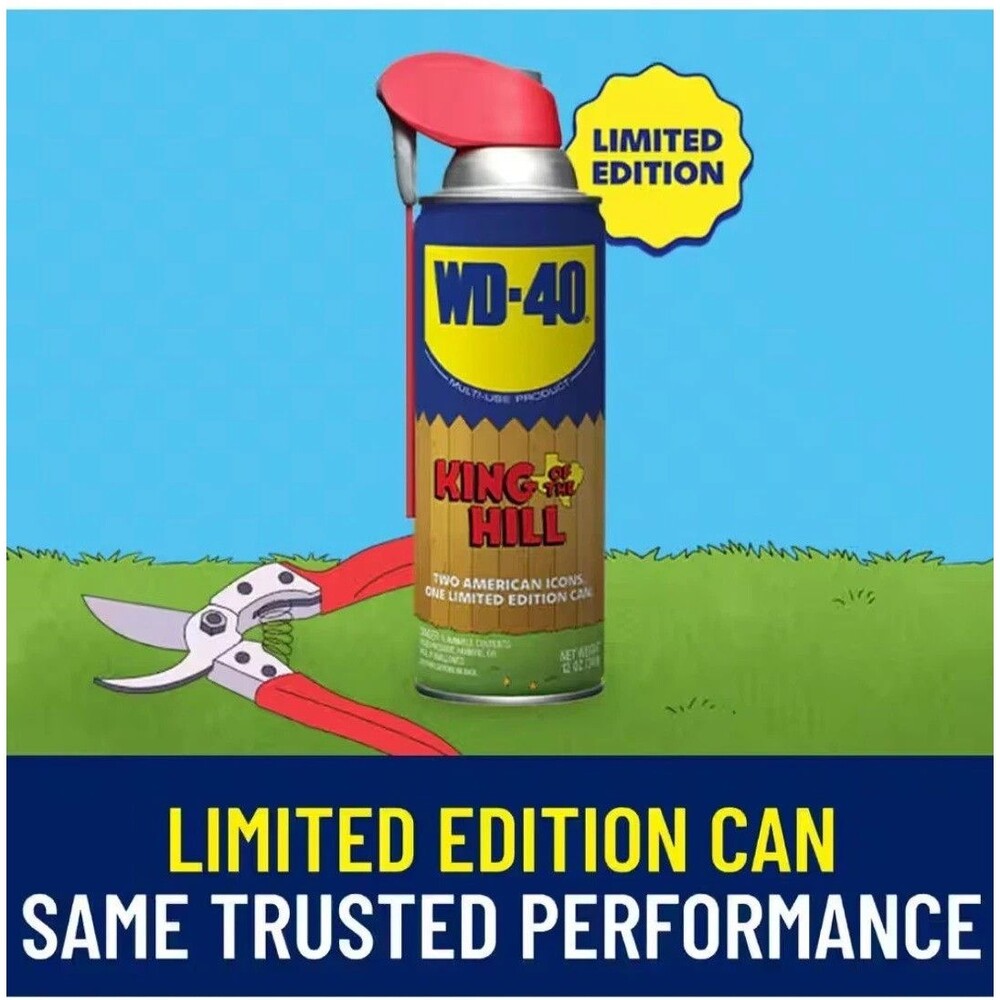 WD-40 King of the Hill Limited Edition Can 12 oz Unused Collectible 2026